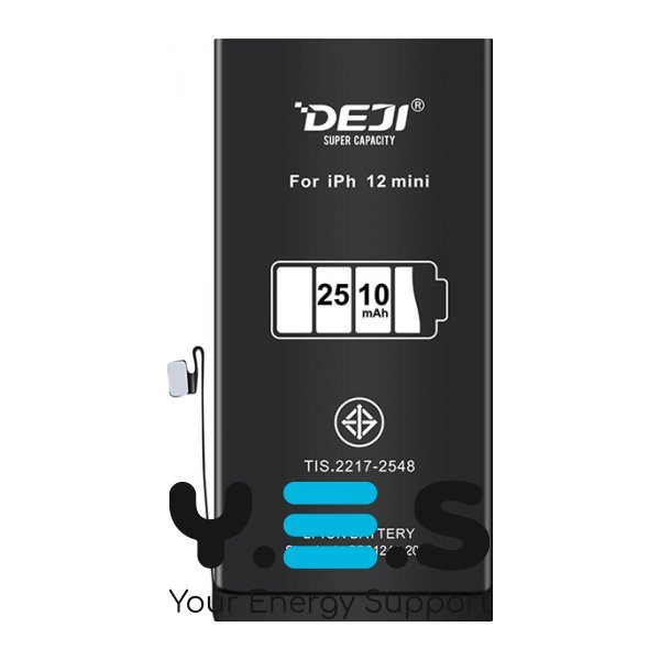 Посилена акумуляторна батарея DEJI 2510 mAh для Apple iPhone 12 mini A2399 A2176