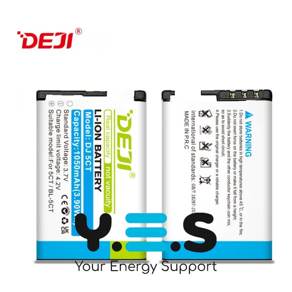 Акумулятор DEJI BL-5CT для Nokia 5220 та 6730, 1050 mAh (акумуляторна батарея)