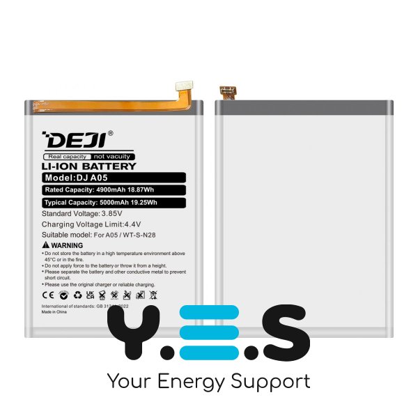 Акумуляторна батарея Samsung WT-S-N28 (DEJI) для Galaxy A05 (2023) SM-A055F/DS — 4900 mAh