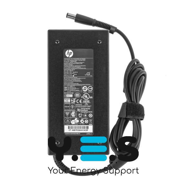 Блок живлення для ноутбука HP 19.5V 7.7A 150W (роз’єм 7.4×5.0 PIN, прямокутний), чорний