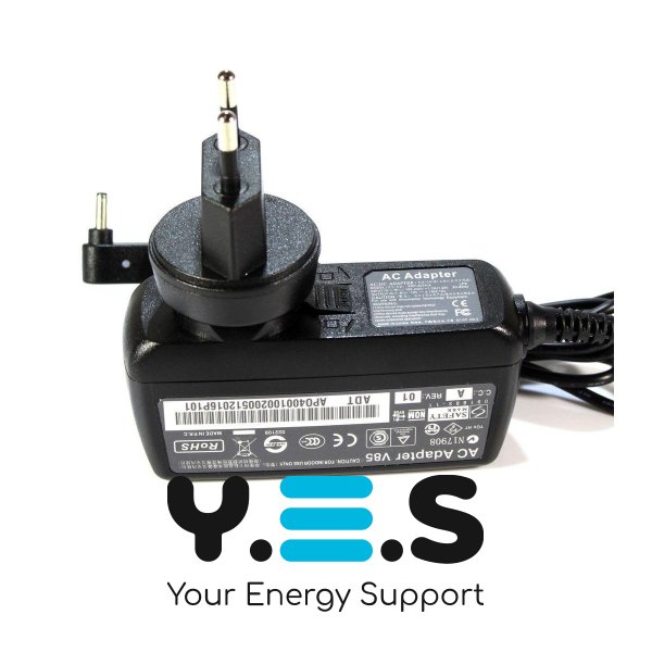 Зарядний адаптер KFD для ноутбуків Samsung Series 3-5-7 — 19V 2.1A, штекер 3.0×1.0 мм