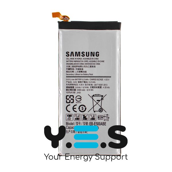 Акумулятор для смартфона Samsung Galaxy E5 (SM‑E500) — EB‑BE500ABE, 3.8V, 2300mAh (8.74Wh)