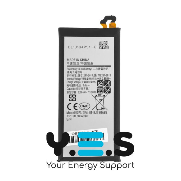 Акумулятор для Samsung Galaxy J7 SM-J730 (EB-BJ730ABE) 3600mAh, China, Original