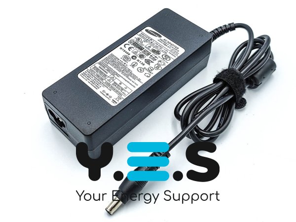 Адаптер живлення для ноутбука Samsung 19V 4.74A 90W, штекер 5.5×3.0 з pin (без кабелю)
