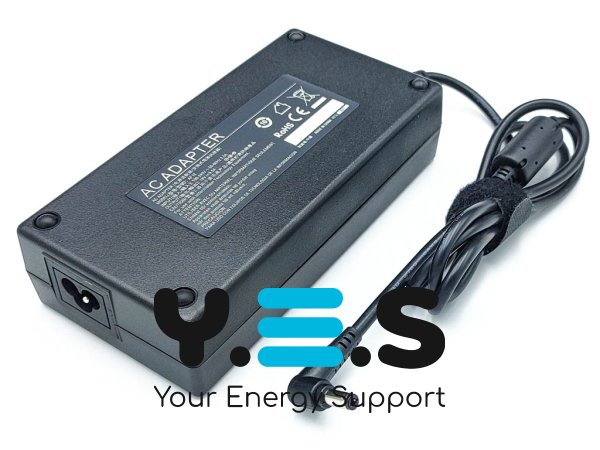 Адаптер живлення для ноутбуків ASUS 19V 9.5A 180W, штекер 5.5×2.5, без мережевого кабелю