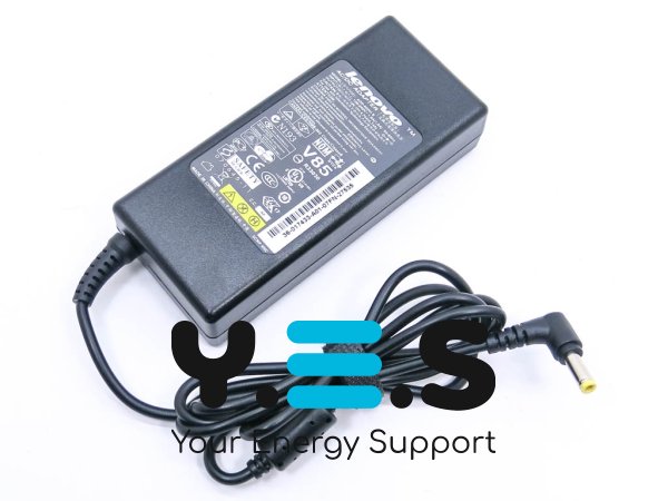 Адаптер живлення для ноутбука Lenovo 19V 4.74A 90W, штекер 5.5×2.5 мм (без кабелю)