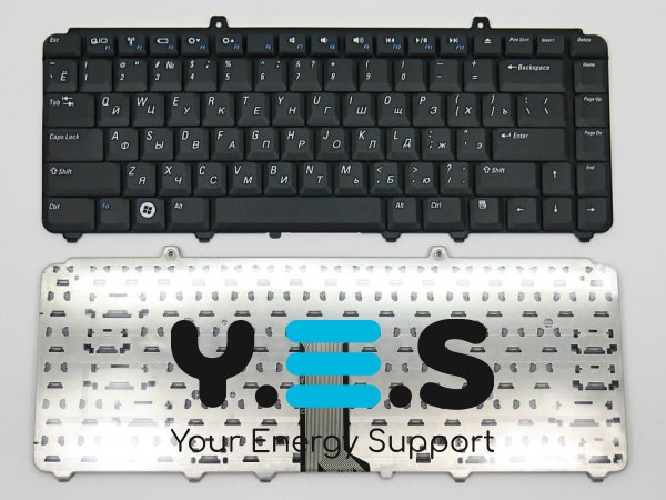 Клавіатура для ноутбуків DELL Inspiron 1400/1410/1420/1500/1520/1525/1540/1545, Vostro 1400/1500, XPS M1330/M1530 — RU, чорна, Original