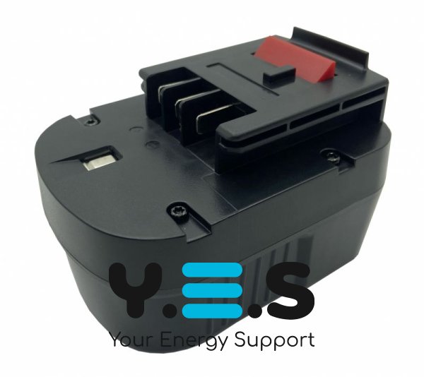 Акумулятор Ni‑Cd 12V 1.5Ah для шуруповерта Black&Decker A12/BD12PSK (сумісн. A12, BD12PSK) чорний