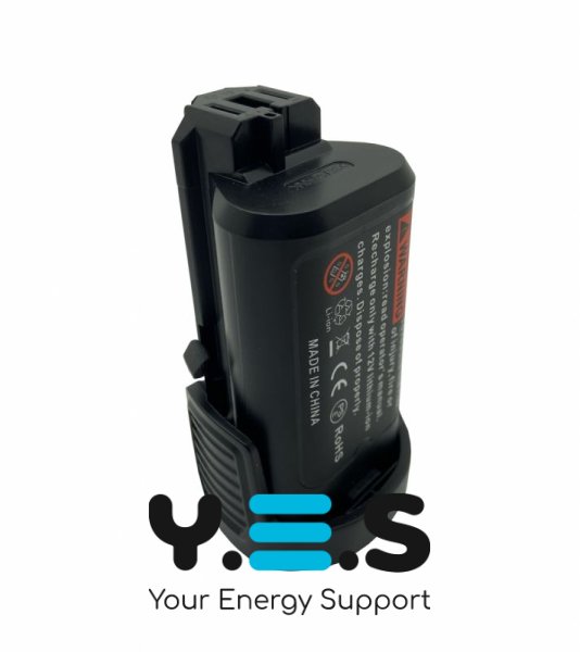 Акумулятор Bosch GBA 12V 3.0Ah Li-Ion 1600A00X79 для GSR/GDR 12V Professional, чорний