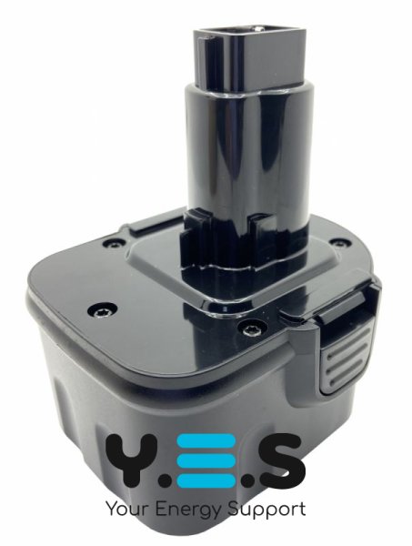 Акумулятор Ni-MH 12V 3.3Ah для DeWalt DC9071/CD1200 (шуруповерт), чорний