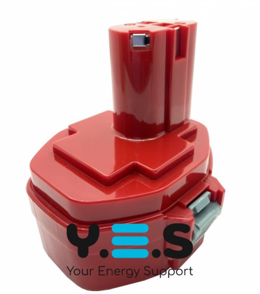 Акумулятор Ni-Cd 14.4V 1.5Ah для шуруповерта Makita 1434, 1051D, червоний