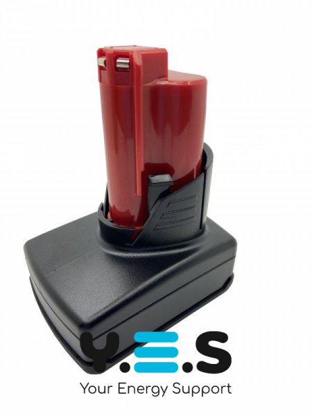 Акумулятор Milwaukee M12 48-11-2401 12В 4.0Ah Li‑Ion для M12 BDD/BCD/CPD, чорний