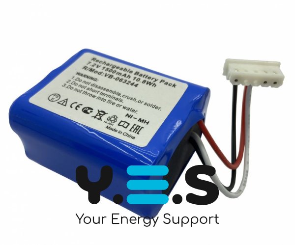 Акумулятор 1500mAh 7.2V для iRobot Braava 320/380/380t, синій