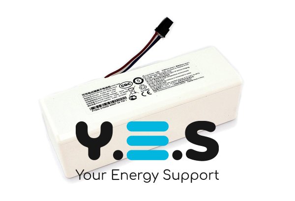 Акумулятор Li-ion 14.4V 2600mAh для Xiaomi Mi Robot Vacuum Mop (C015550012900), білий