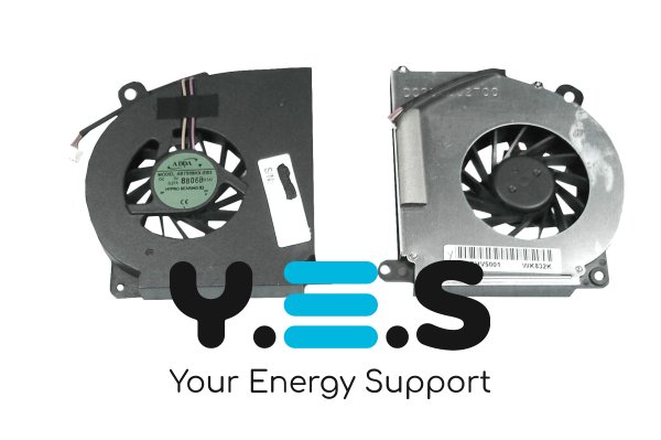 Вентилятор (кулер) для ноутбука Acer Aspire 3100, 5В 0.27A, 3-pin, ADDA (сумісний: 3100)