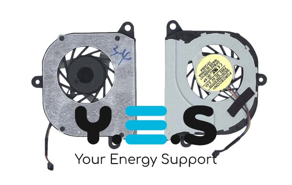 Вентилятор Forcecon 4-pin 5В 0.4A для ноутбука Acer TravelMate 8531 (сумісн. 8531)