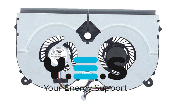 Вентилятор (кулер) для ноутбука ASUS G55V, 5V 0.40A, 4-pin, безщітковий (Brushless)