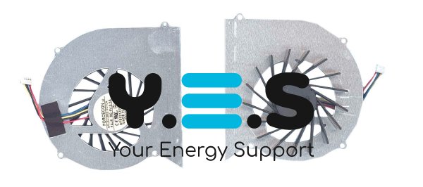 Вентилятор ноутбука Asus N43D/N43DA/N43J/N43JF/N43JM/N43JQ/N43S/N43SL/N43SM/N43SN 4-pin 5В 0.5A Forcecon