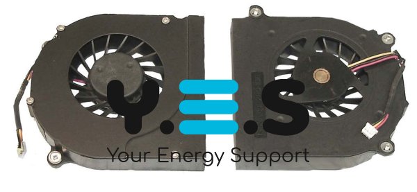 Вентилятор (кулер) для ноутбука Dell Inspiron 1435, 4-pin, 5V 0.5A, Forcecon