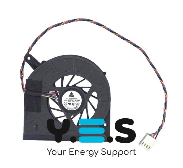 Вентилятор Dell Inspiron One 19 / Vostro 320, 5V 0.4A, 4-pin, безщітковий (Brushless)