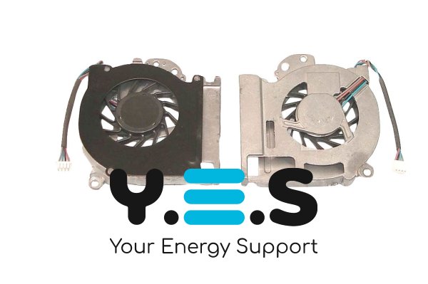 Вентилятор (кулер) для ноутбука HP Compaq NC2400, 4-pin, 5V 0.27A, Brushless