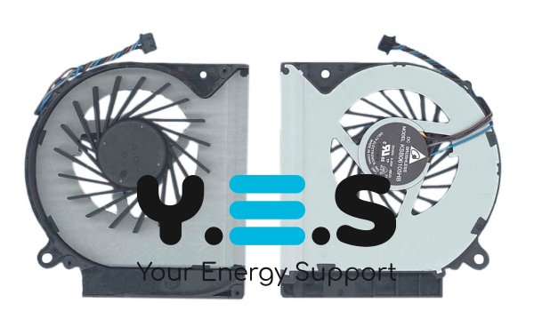 Кулер (вентилятор) HP Envy 15-3000/3100/3200/15t-3000 лівий 5В 0.4A 4-pin BLDC
