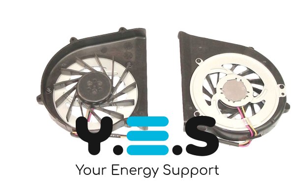 Вентилятор (кулер) для ноутбука Sony Vaio VGN-BZ, 5V 0.28A, 3-pin, сумісний Toshiba