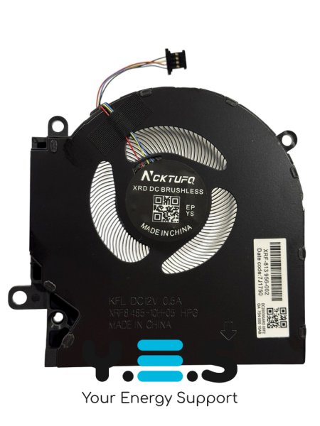 Вентилятор GPU 12V для ноутбука HP OMEN 15‑EK/15‑EN (TPN‑Q238/Q236)