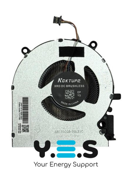 Вентилятор CPU 80W для HP Victus 16-D/16T-D/16-E серії ноутбуків