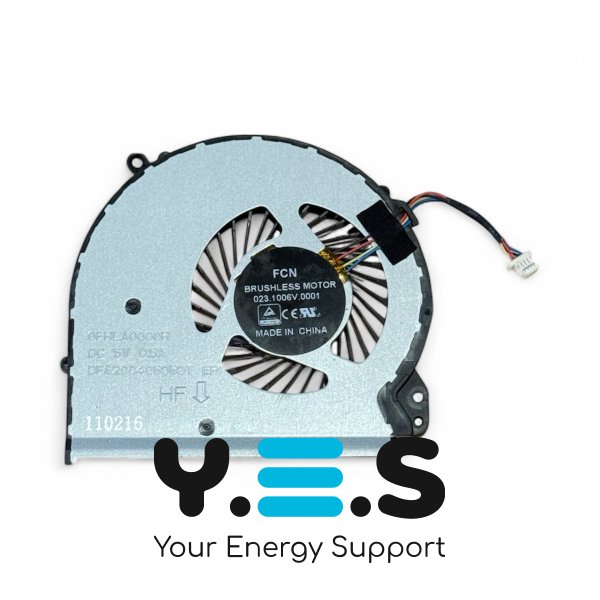 Вентилятор охолодження ноутбука HP 17-X/17-Y/17-BS/17-AK/17-BW/17-AY (сумісний)