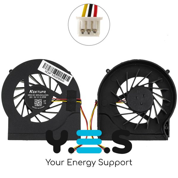 Кулер (вентилятор) для ноутбука HP Pavilion DV6-3000/DV6-4000/DV7-4000, 606729-001