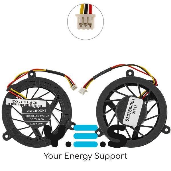 Кулер (вентилятор) HP ProBook 4410S/4411S/4415S/4416S/4515S/4510S/4710S UDQF2HR02C1N 535766-001