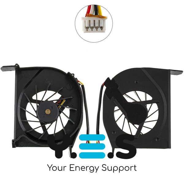 Кулер (вентилятор) для ноутбуків HP F500/F700/V6000/V6100/V6200/V6300/V6400/V6500/V6600 KDB05205HC