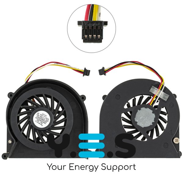 Кулер (вентилятор) для ноутбука HP ProBook 4310S/4311S/2230S, T6570 UDQFRHR02D1N