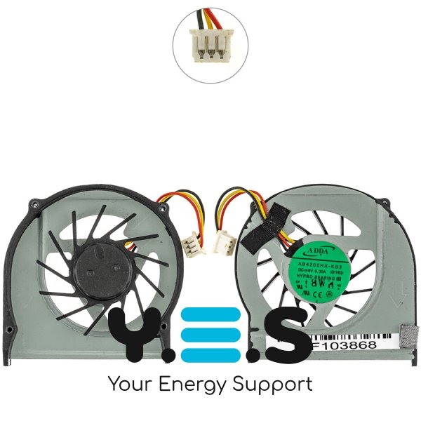 Кулер (вентилятор) для ноутбука Acer Aspire One D255/D255E/D260, DC 5V 1.25W, 60.SDE02.006