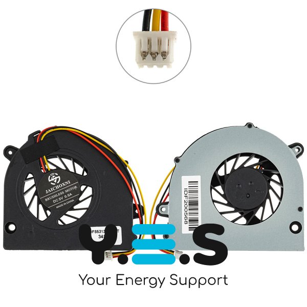 Кулер ноутбука ACER 4730/4735/4736/5334, TOSHIBA L500, LENOVO G450/G455/G550/B550/G555, Gateway NV7309U (DFS531305M30T/DC280007NS0)