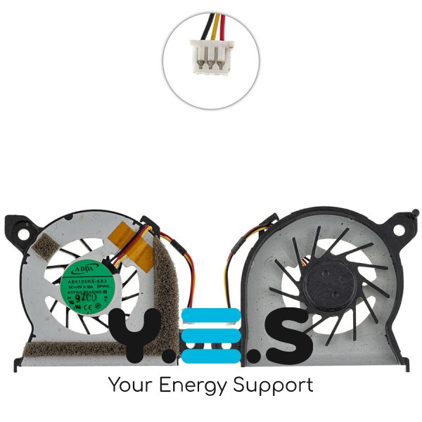 Вентилятор (кулер) для ноутбука Toshiba NB300/NB305, AB4105HX-KB3
