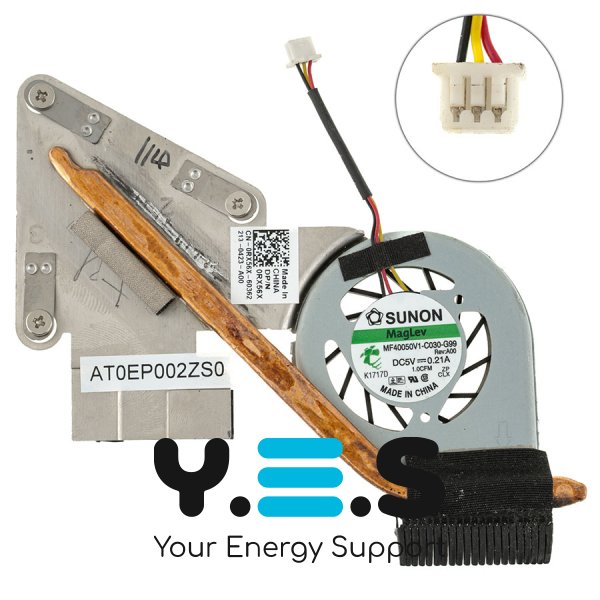 Кулер (вентилятор) для ноутбука Dell Mini 12, MF40050V1-C030-G99 / AB04105HX06B300