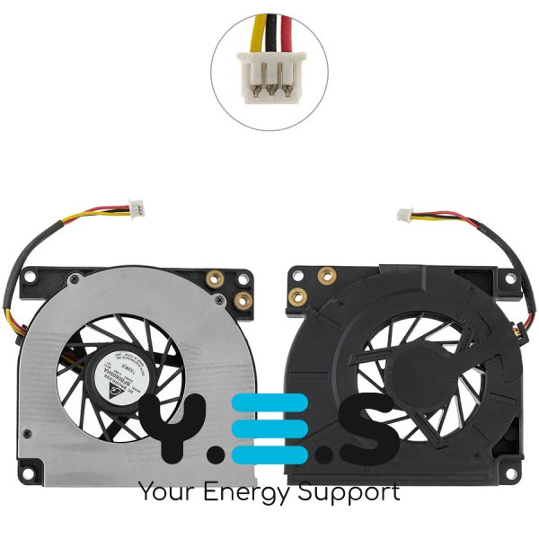 Кулер (вентилятор) для ноутбука Toshiba Satellite P100/P105/P160 UDQFRPR53CQU BFB0605HA 5V 0.36A