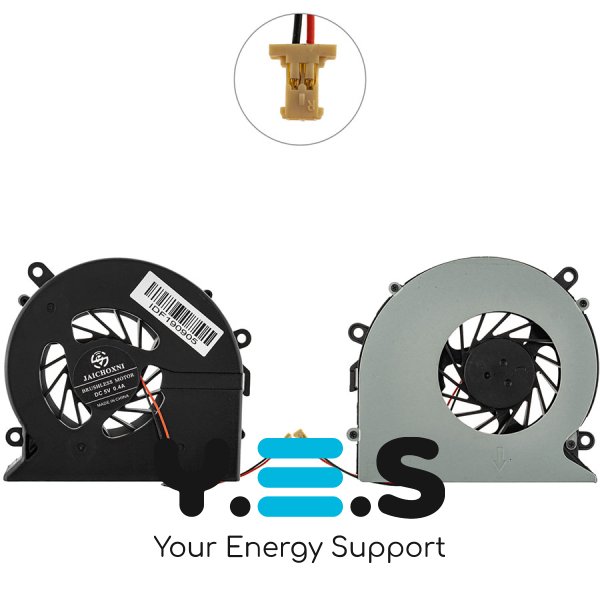 Кулер (вентилятор) для ноутбука HP Pavilion DV7-1000/1100/1200, 480481-001 AB7805HX-EB1 DFS531005MC0T BSB0705HC