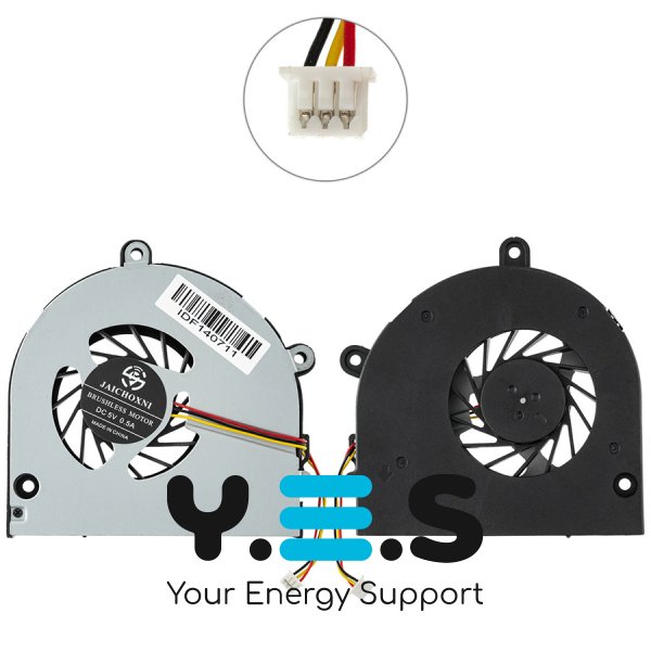 Кулер TOSHIBA Satellite P755, DC2800091D0/KSB06105HA-AC87, 5V 0.40A (для P755)