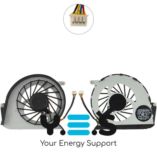 Кулер (вентилятор) для Lenovo IdeaPad Y460/Y460A/Y460P/Y460N/Y460C DFS551205ML0T