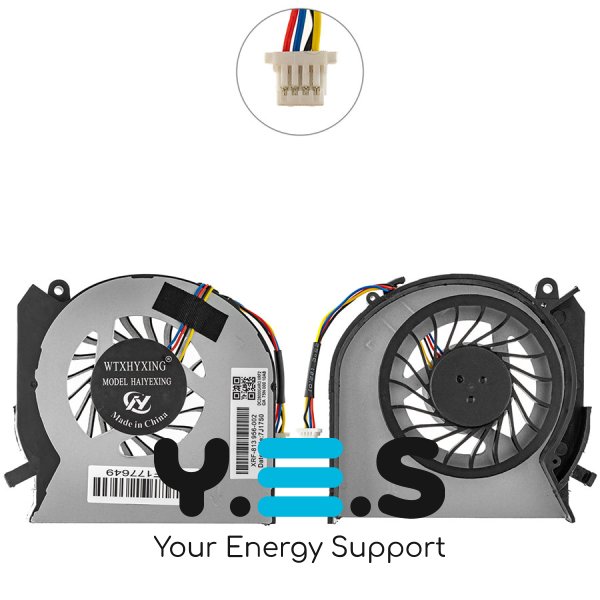 Кулер HP Pavilion DV6/DV7-7000, M7-1000, Envy DV6/DV7-7000 (682061-001)