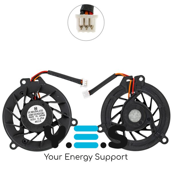 Кулер (вентилятор) для ноутбука ASUS M5000/M5N/S5200, UDQF2EH02CQU