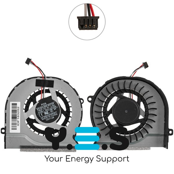 Вентилятор (кулер) для ноутбука Samsung NP300E4C/NP300E5C/NP300E5X/NP305V5A/NP305V5Z BA31-00108A Original