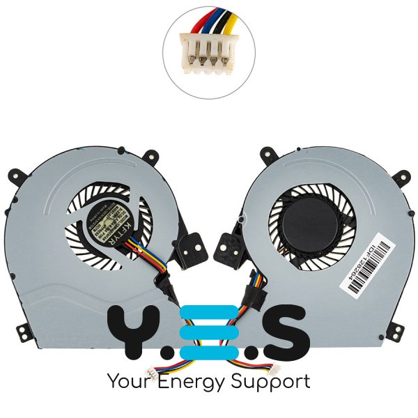 Кулер (вентилятор) для ноутбука ASUS X451CA/X451MA/X551CA/X551MA/F551MA 13NB0331P11011