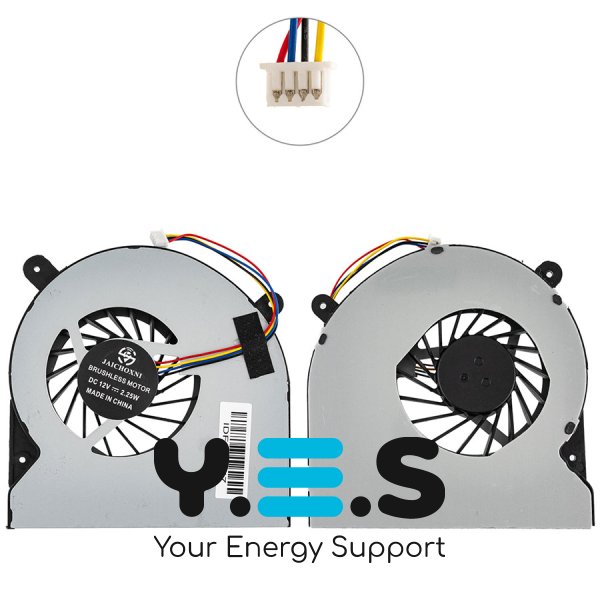 Вентилятор GPU для ноутбука ASUS G750JM/G750JX/G750JW, 12V, кулер 13NB00N1M04011