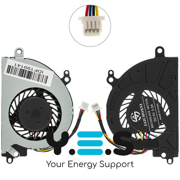 Кулер (вентилятор) для ноутбука ASUS X453MA/X553MA, 13NB04W1T09021/13NB04W1T09011