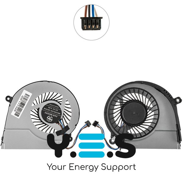 Кулер (вентилятор) для ноутбуків HP Pavilion 14-E000/15-E000/15-E100/17-E000/17-E100, 719860-001/719870-001/724870-001