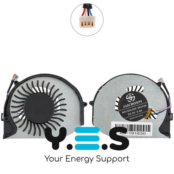 Кулер (вентилятор) для ноутбука Acer Aspire S3-331/S3-371/S3-391/S3-951, 4pin 0.4A EG50050V1-C010-S9A